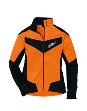 Veste polaire, DYNAMIC, taille S, orange